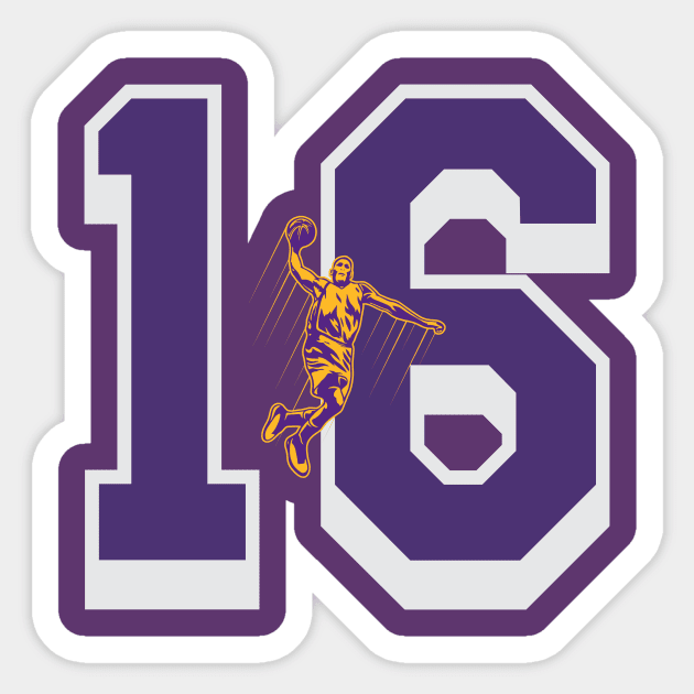 Number 16 lakers discount